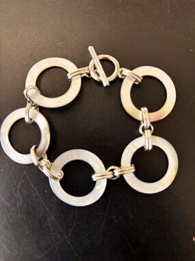 Sterling Silver Loop Bracelet